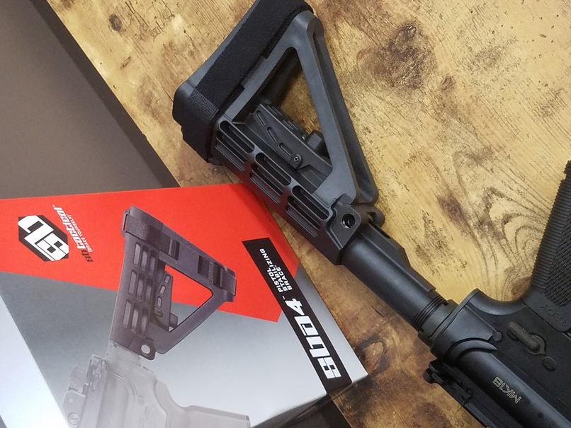 SB Tactical SBA4 Stabilizing Brace for Mil-Spec Carbine Extension